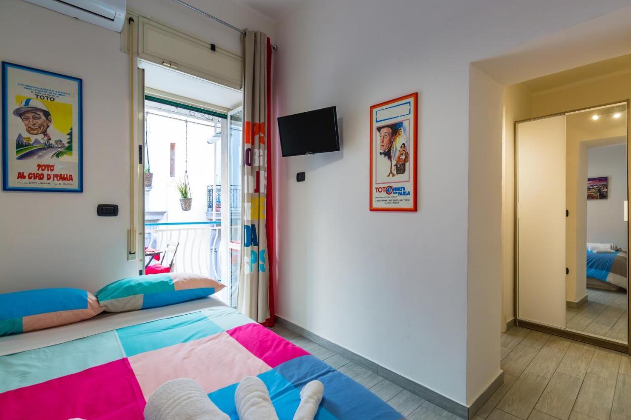 Апартаменты #Casa Toto - L'Oro Di Napoli Экстерьер фото